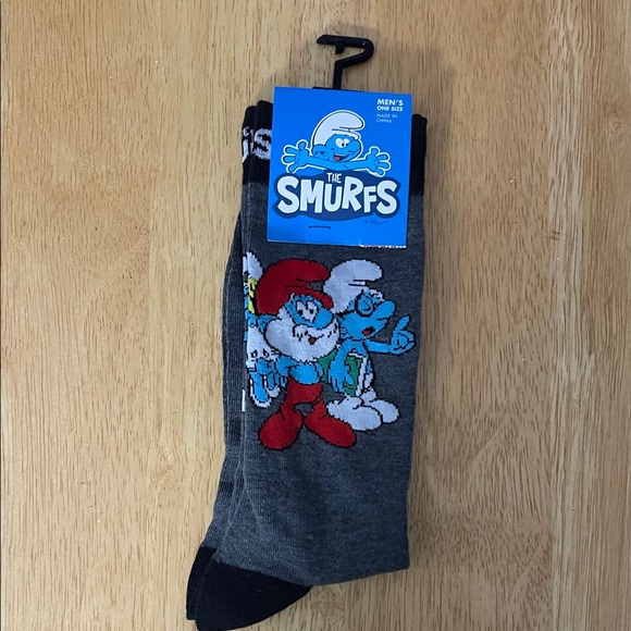 Men's Gray and Black Socks - Picture 1 of 1
